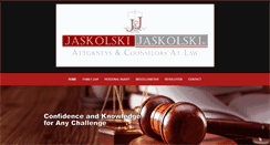 Desktop Screenshot of jaskolskilaw.com
